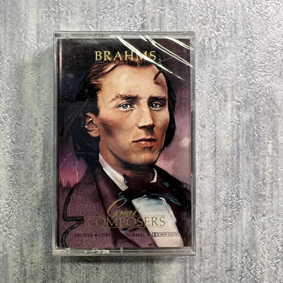Time Life Music Great Composers Brahms Cassette Tape Sealed New - Picture 1 of 2